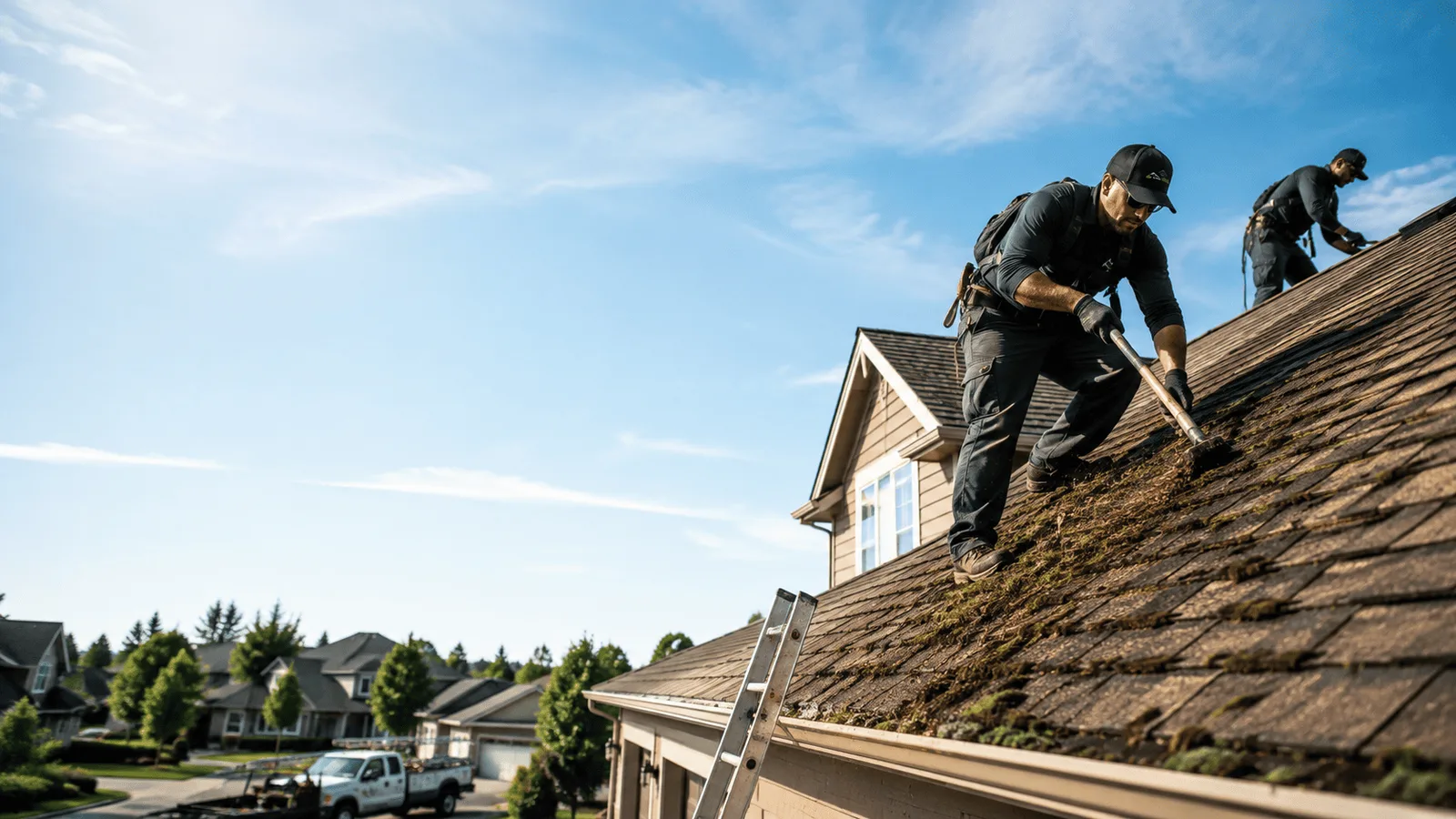 Roof Moss Removal in Bedford, VA near me